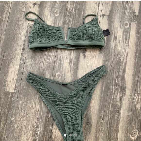 army green bikini from top shop - Picture 1 of 3